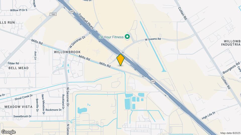 Furnished Studio-Houston - Willowbrook - H Map and Location Details