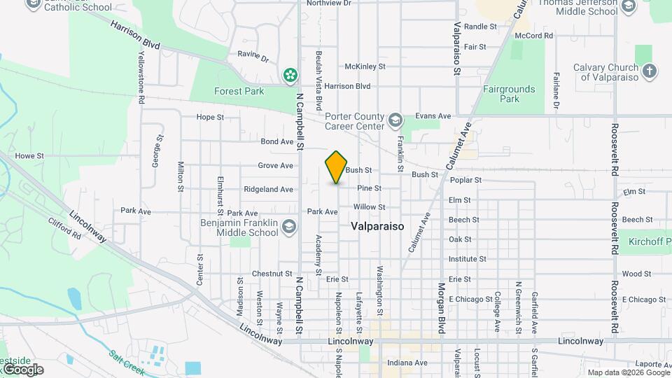 711 Napoleon St, Unit 711 Map and Location Details