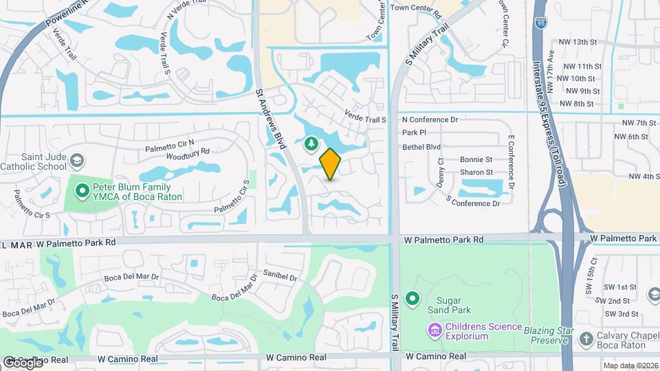 5590 Coach House Cir Map and Location Details