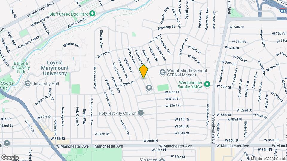 8014 Denrock Ave Map and Location Details