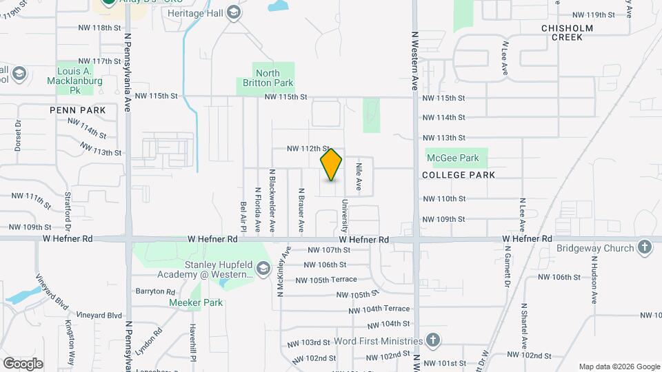 11209 Burnham Ave Map and Location Details