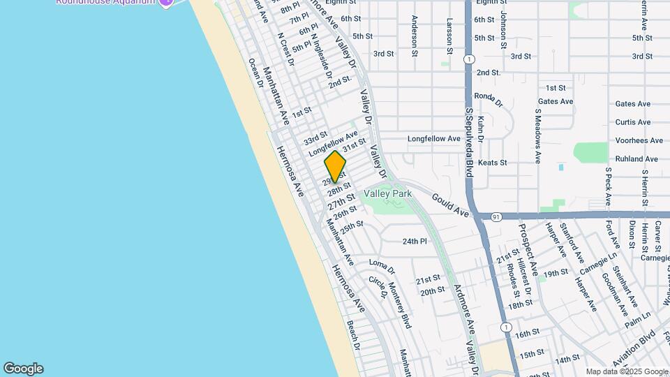 259 28th St Map and Location Details