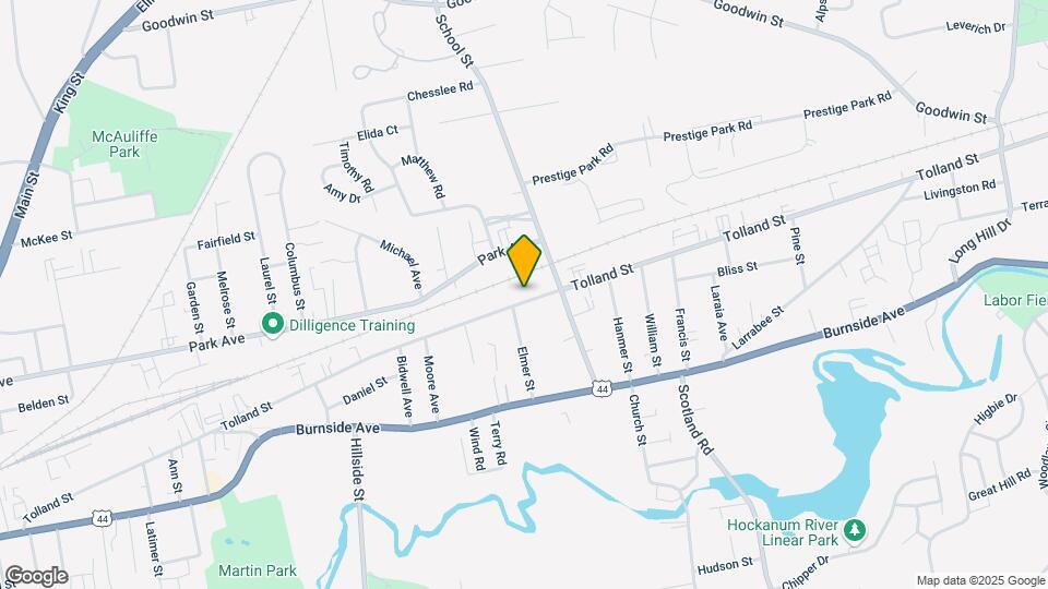 484 Tolland St, Unit A10 Map and Location Details
