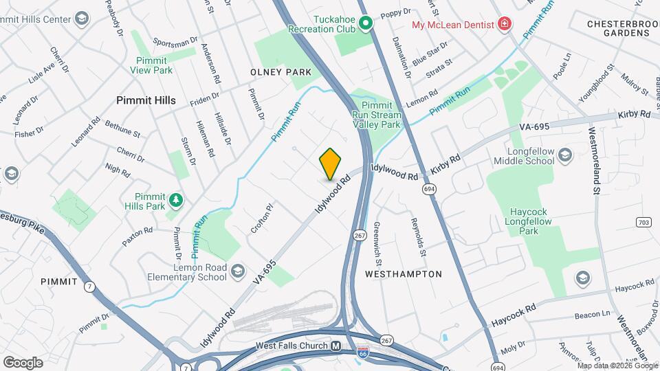 2012 Friendship Ln Map and Location Details