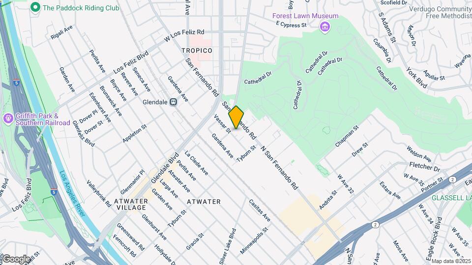 1906 Vassar St, Unit 2 Map and Location Details