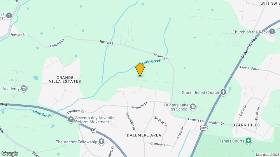 2104 Creekland Vw Blvd Map and Location Details