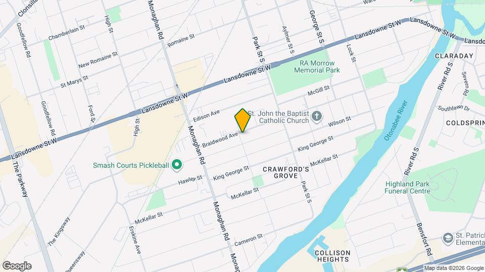 499 Braidwood Ave Map and Location Details