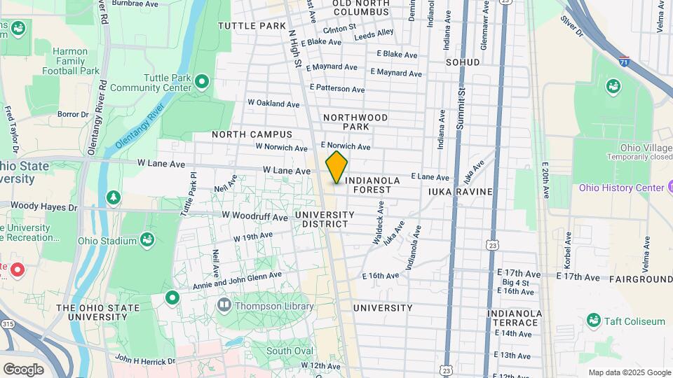 30 E Frambes Ave Mapa y Detalles de la Ubicación