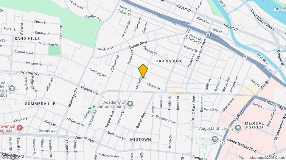 1943 Heckle St Map and Location Details