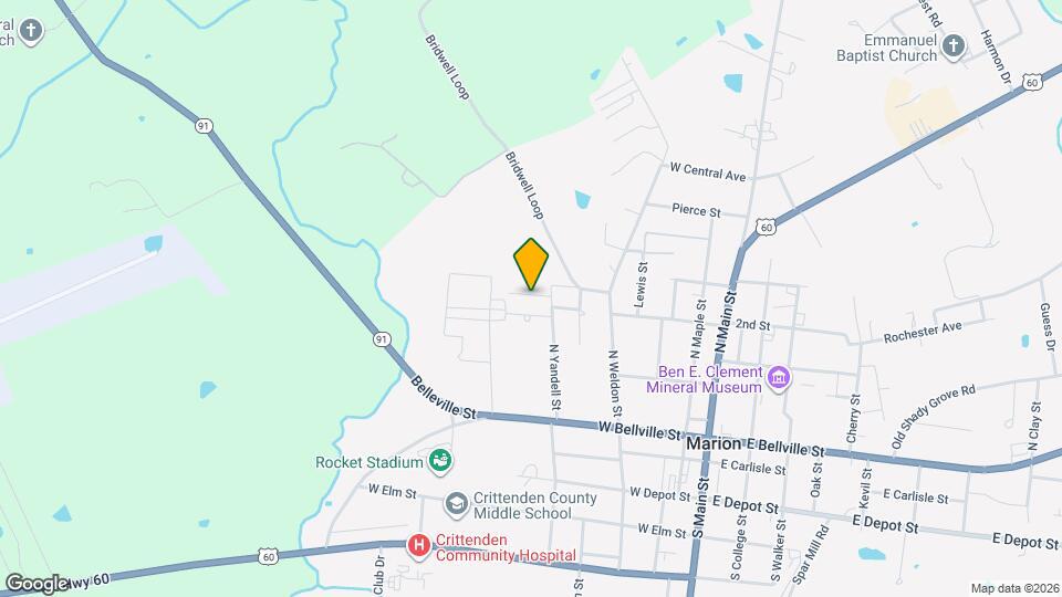 714 Crittenden Dr Map and Location Details