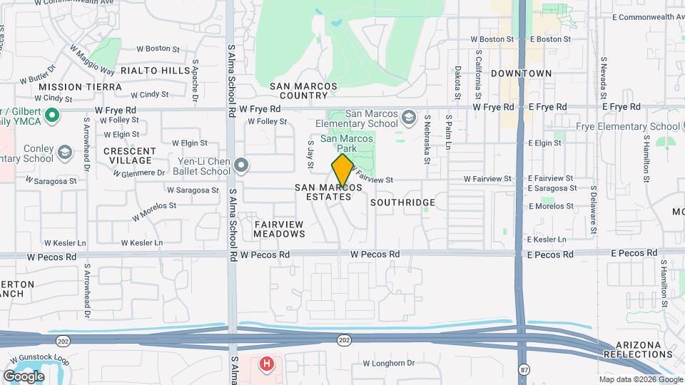 601 S Cheri Lynn Dr Map and Location Details