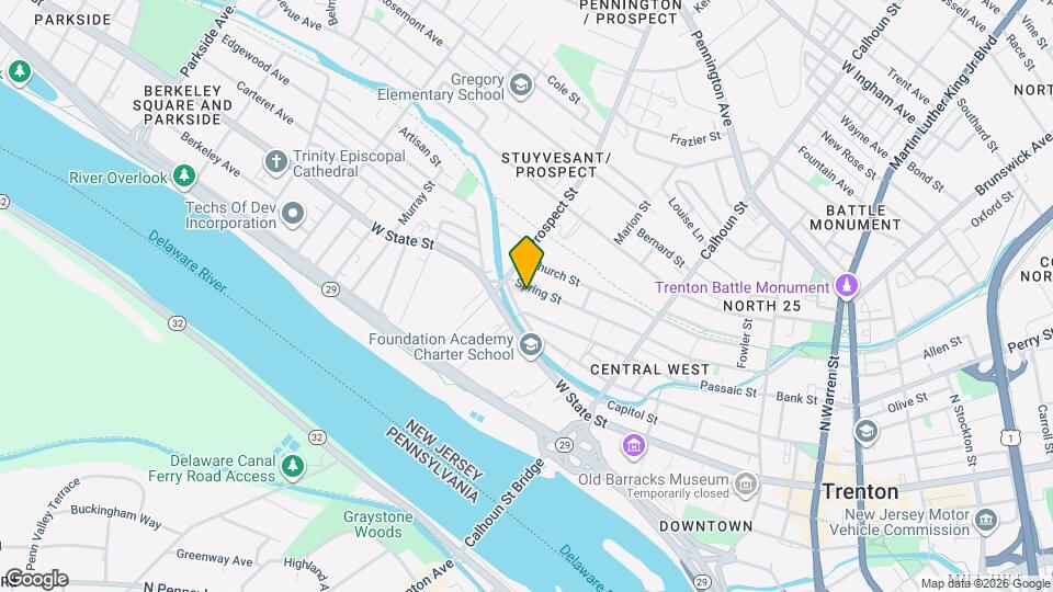 335 Spring St Mapa y Detalles de la Ubicación