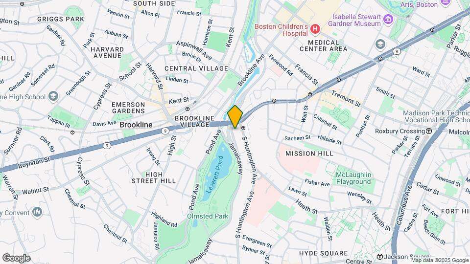 10 Jamaicaway, Unit 15 Map and Location Details
