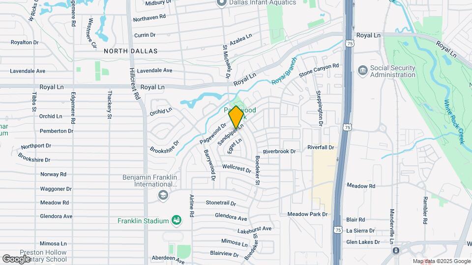 10654 Sandpiper Ln Map and Location Details
