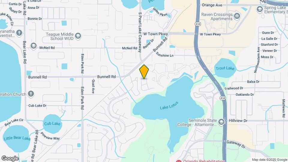 582 Brantley Terrace Map and Location Details
