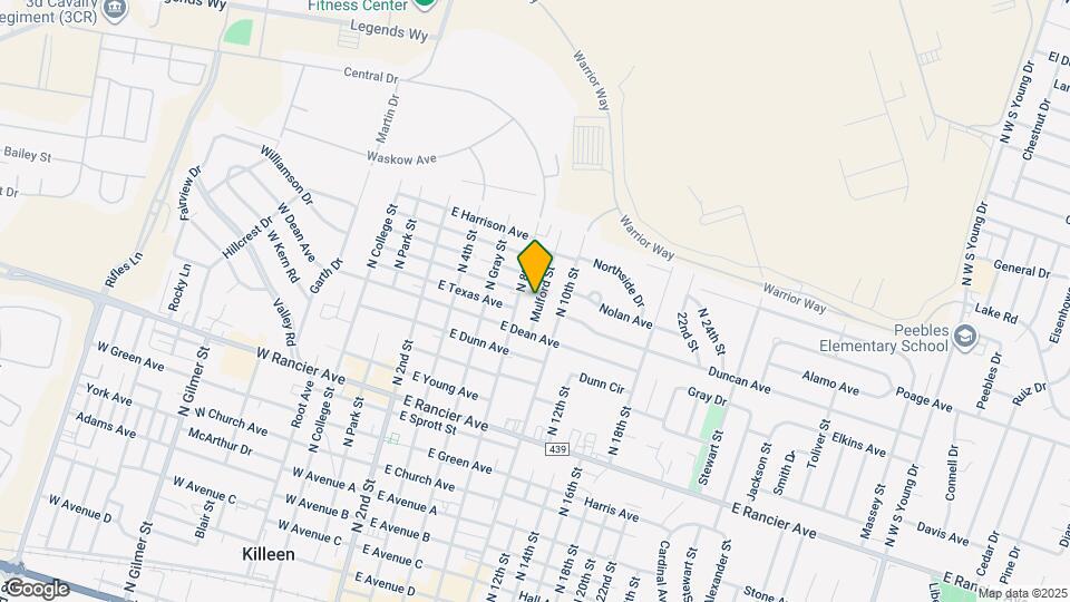 1503 Mulford St Map and Location Details