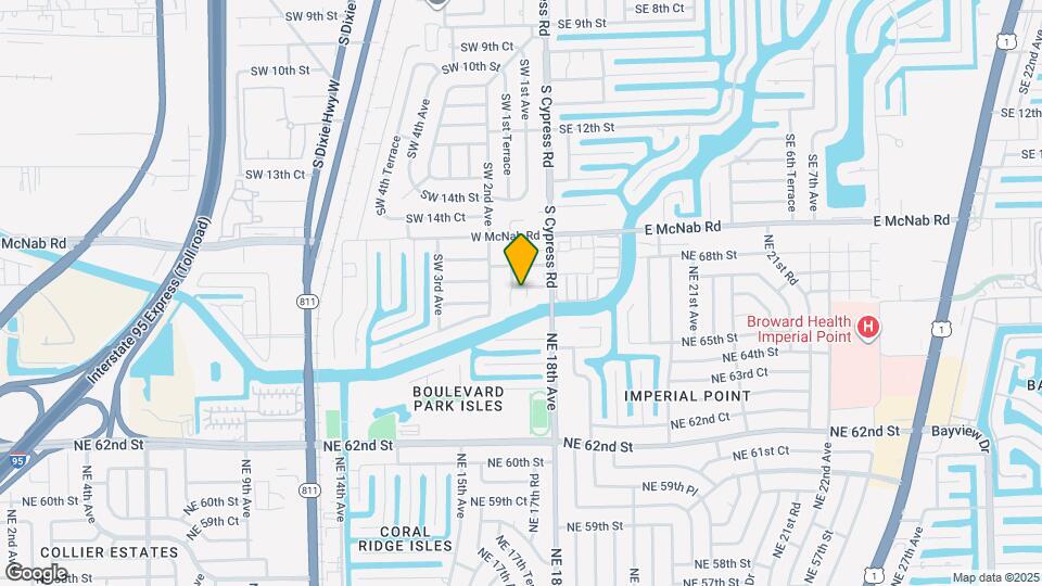 100 SW 17th St Map and Location Details