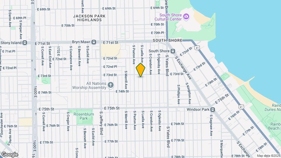 7310 S Luella Ave-Unit -2, Map and Location Details