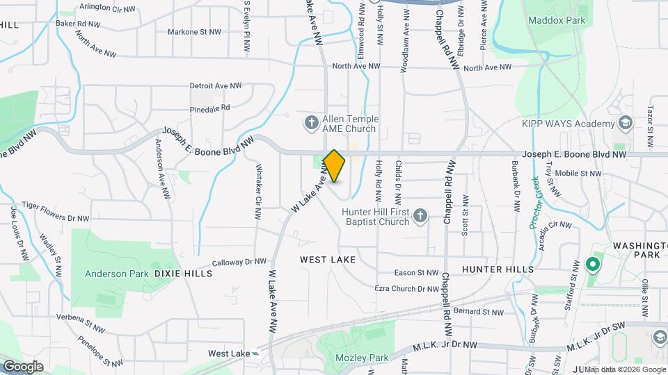 198 W Lake Dr NW, Unit 1 Map and Location Details