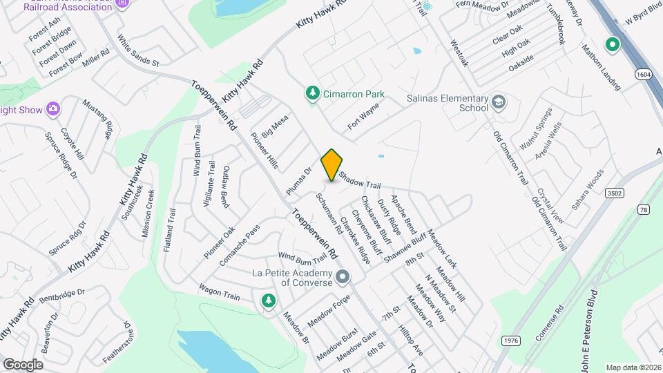 10206 Chuck Wagon Ct Map and Location Details