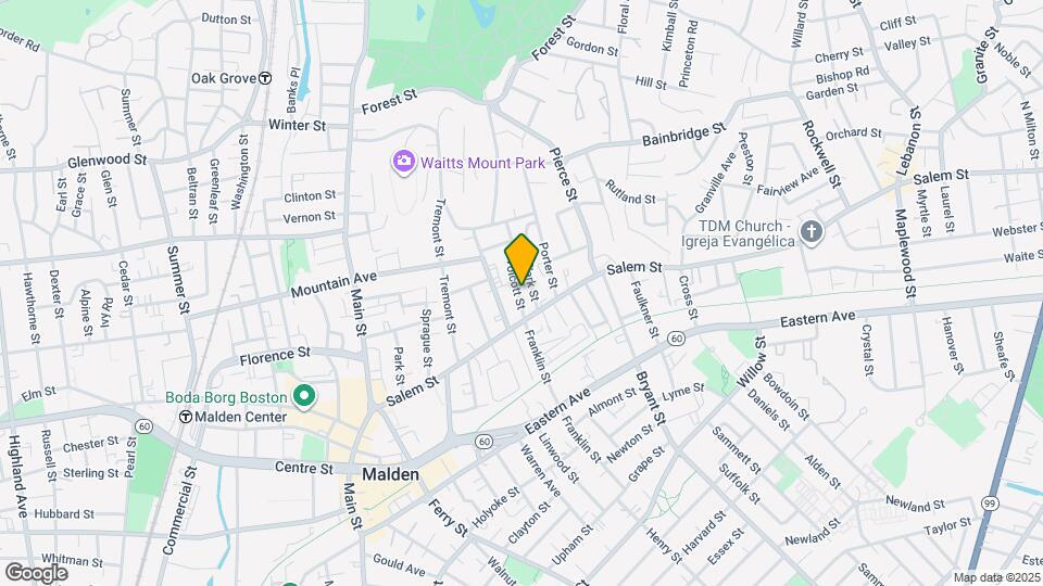 21 Wolcott St Map and Location Details