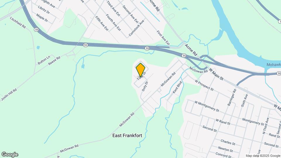 418 Tulip Dr Mapa y Detalles de la Ubicación