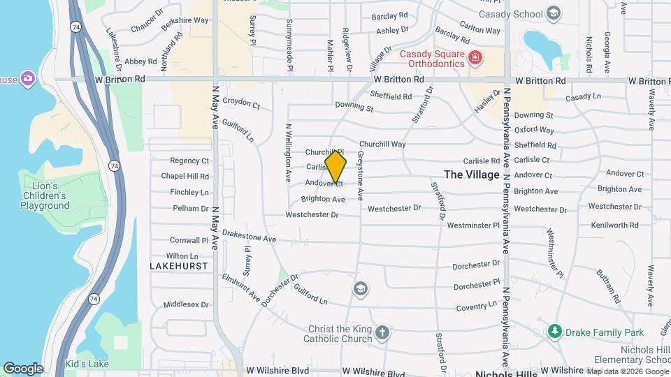 2132 Andover Ct Map and Location Details