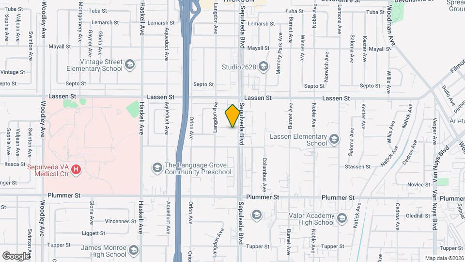 15412 Kinzie St Map and Location Details