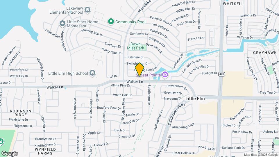 2340 Aurora Dr Map and Location Details