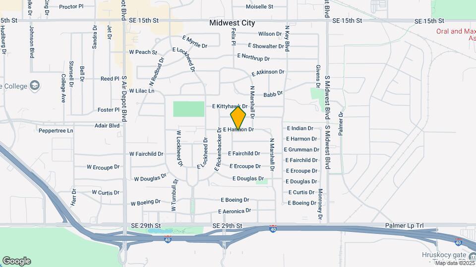 302 E Harmon Dr Mapa y Detalles de la Ubicación