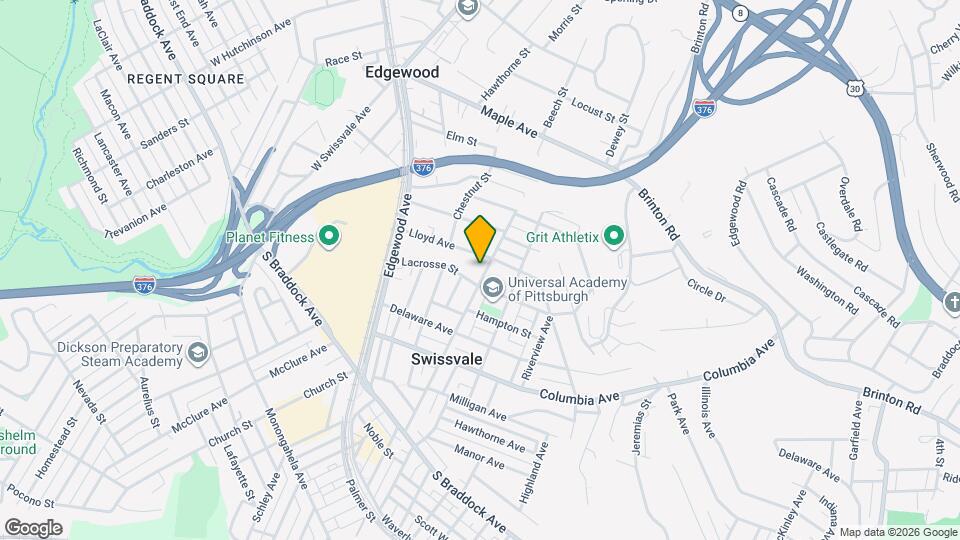 8011 Westmoreland Ave Map and Location Details