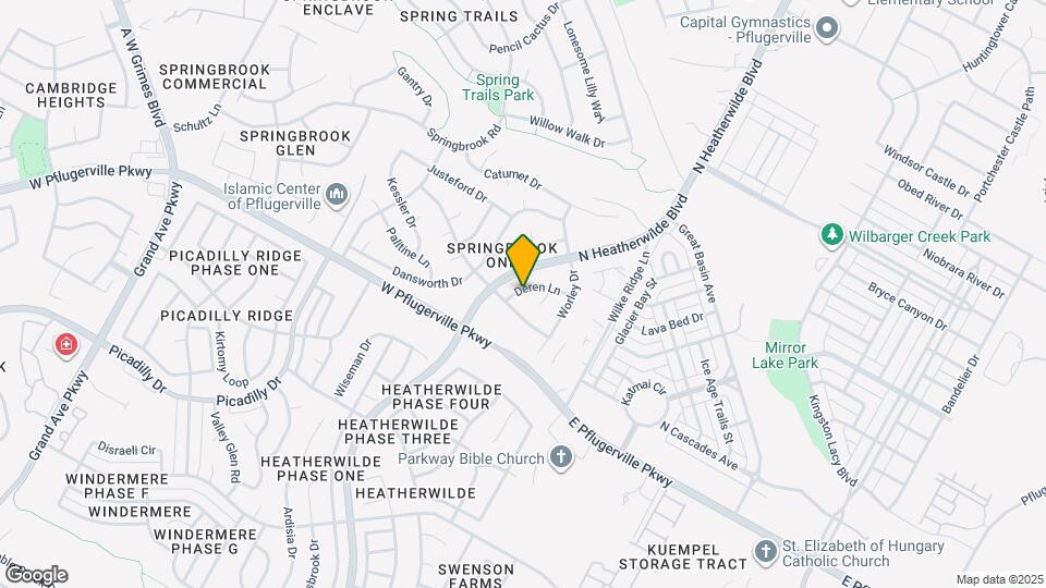 307 Deren Ln Map and Location Details