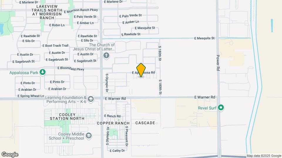 669 S Avocet St Map and Location Details