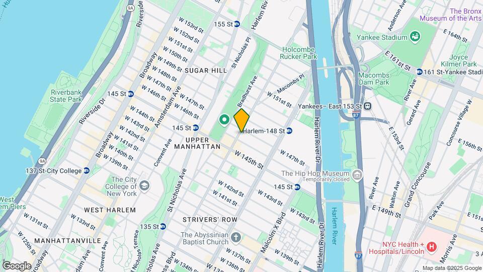 2756 Frederick Douglass Blvd Mapa y Detalles de la Ubicación