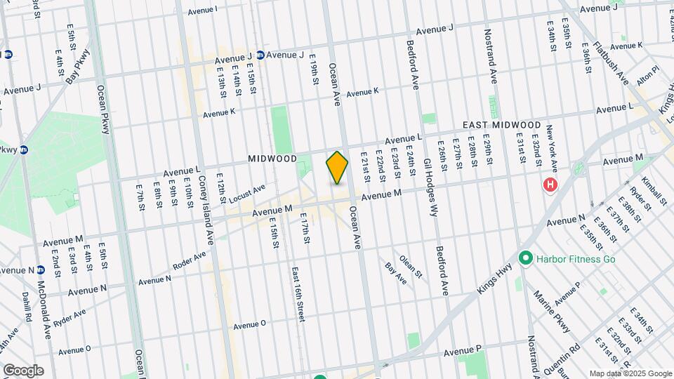 1289 E 19th St Mapa y Detalles de la Ubicación
