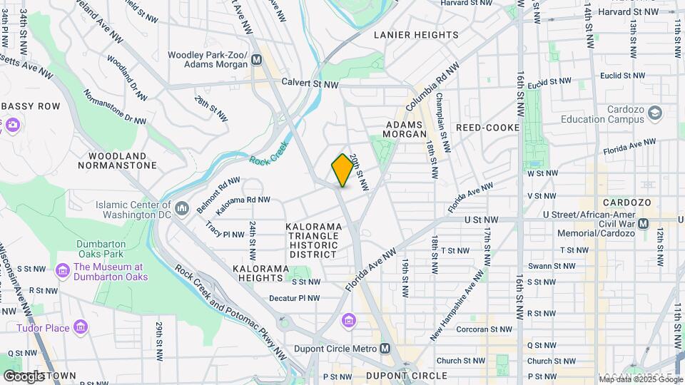 2101 Connecticut Ave NW Map and Location Details