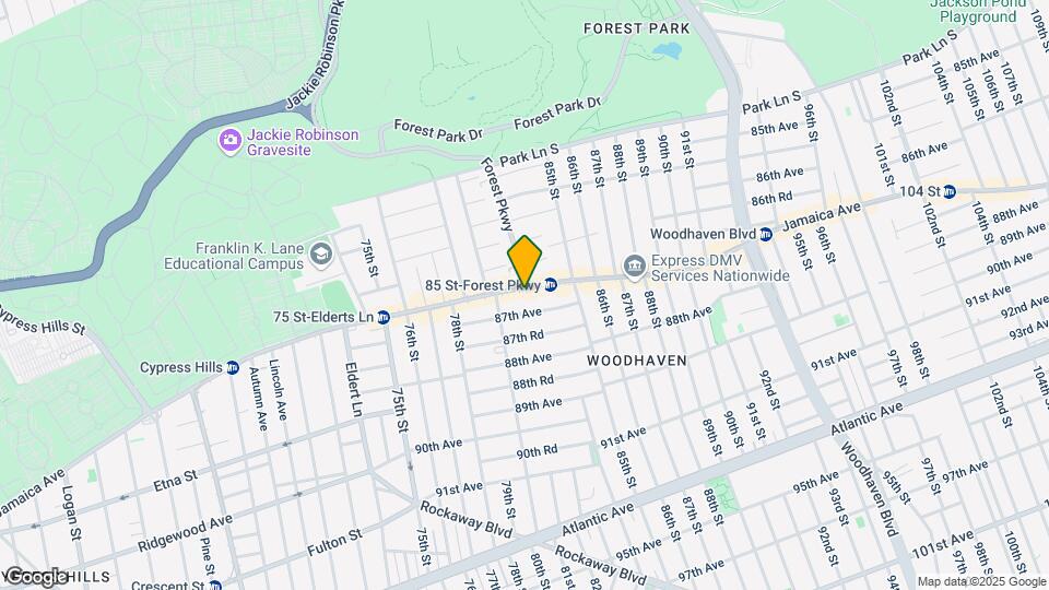 80-32 Jamaica Ave Map and Location Details
