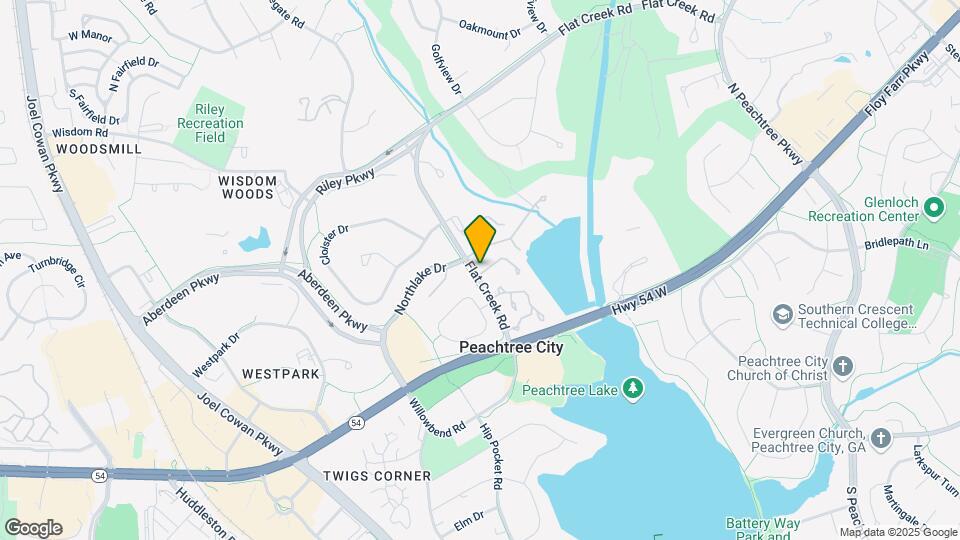 210 Flat Creek Ct Map and Location Details