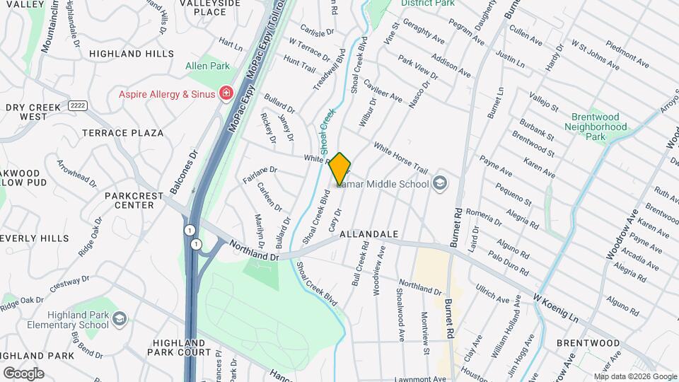 6002 Cary Dr Map and Location Details