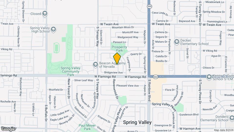 7206 Archcrest Ave Map and Location Details