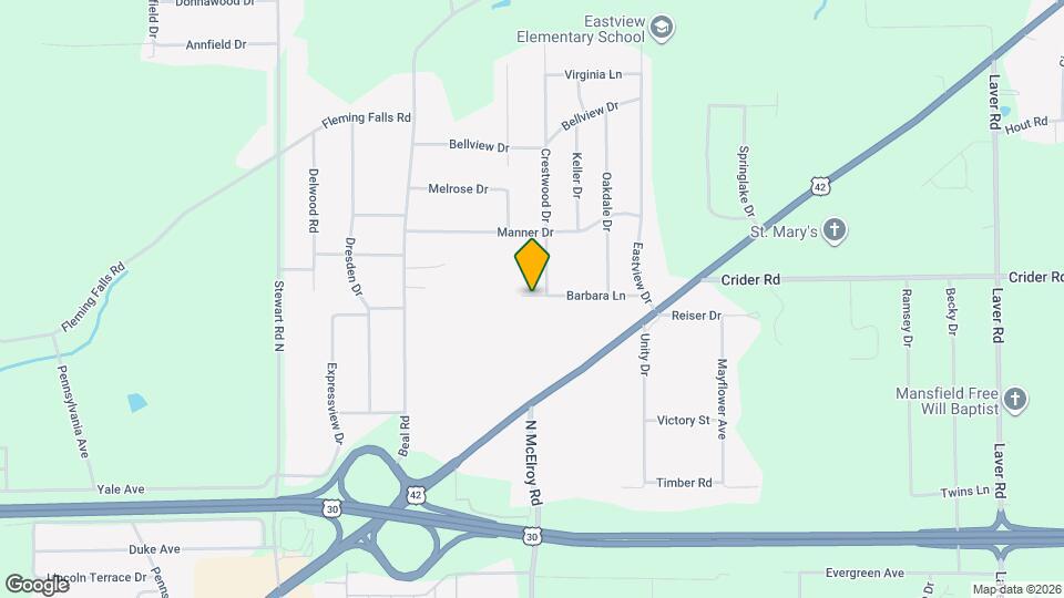 1336 Barbara Ln Map and Location Details