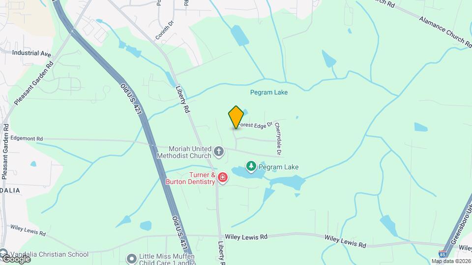 3205 Spring Mill Rd Map and Location Details