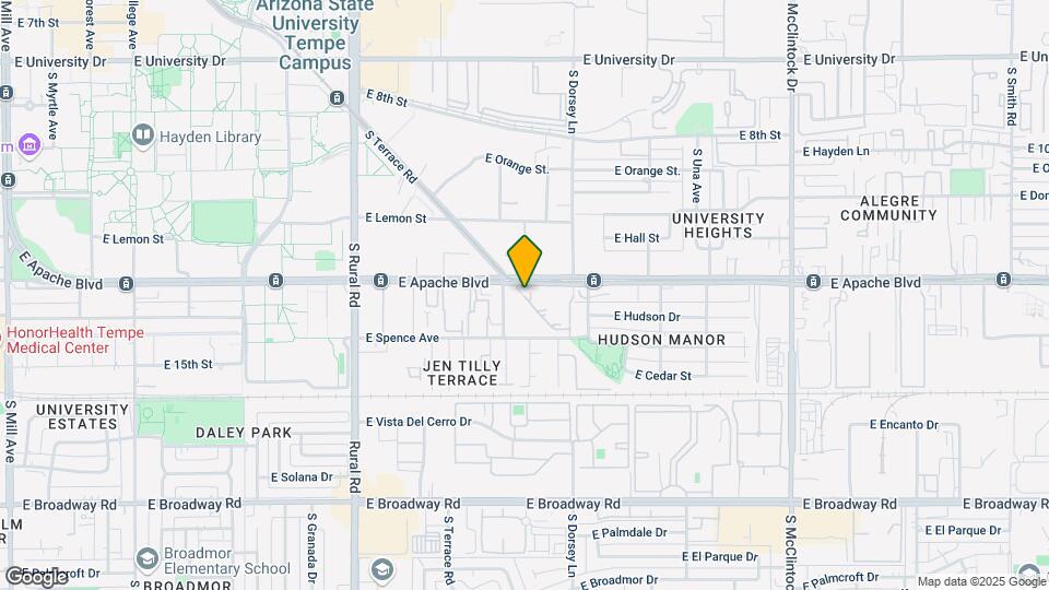 Sonoran Ridge Apartments Map and Location Details