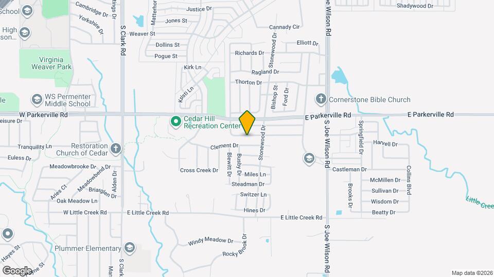 827 Larue Dr Map and Location Details