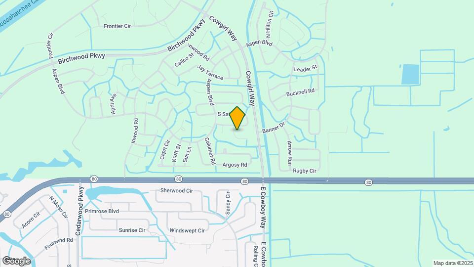 1049 Canoe Ct Map and Location Details