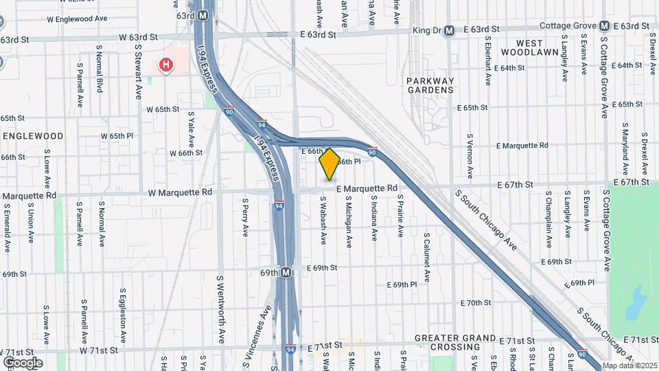 53 E Marquette Rd Map and Location Details