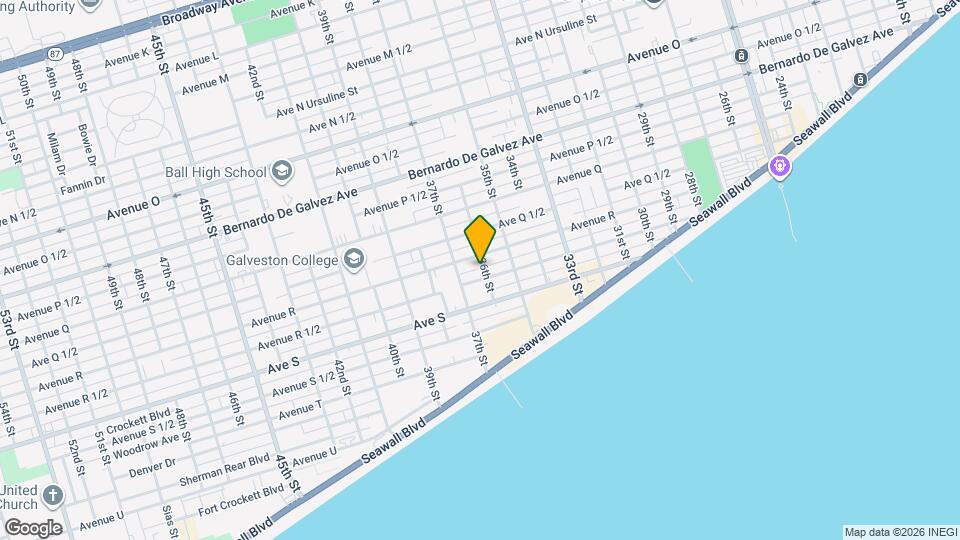 2315 36th St Map and Location Details