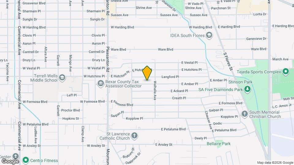 247 E Amber St Map and Location Details