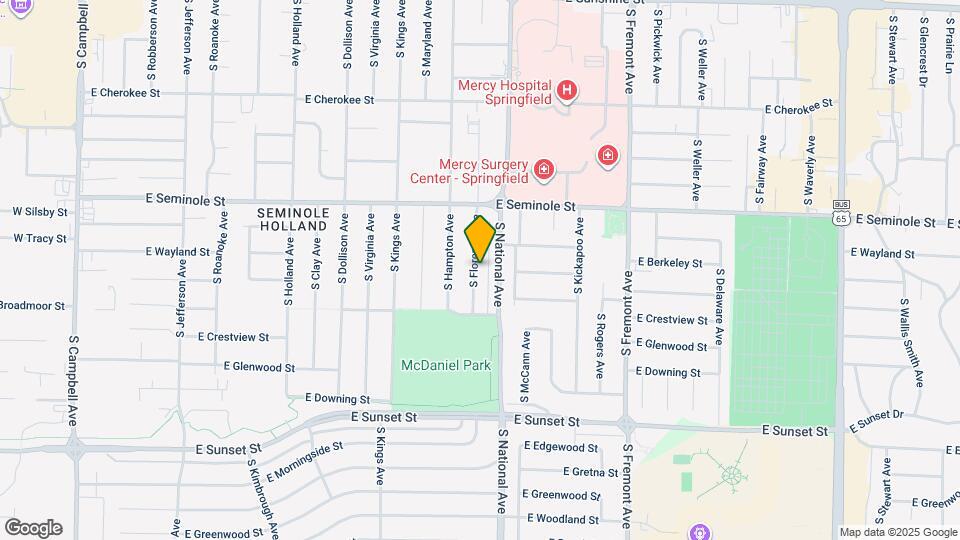 2324 S Florence Ave Map and Location Details