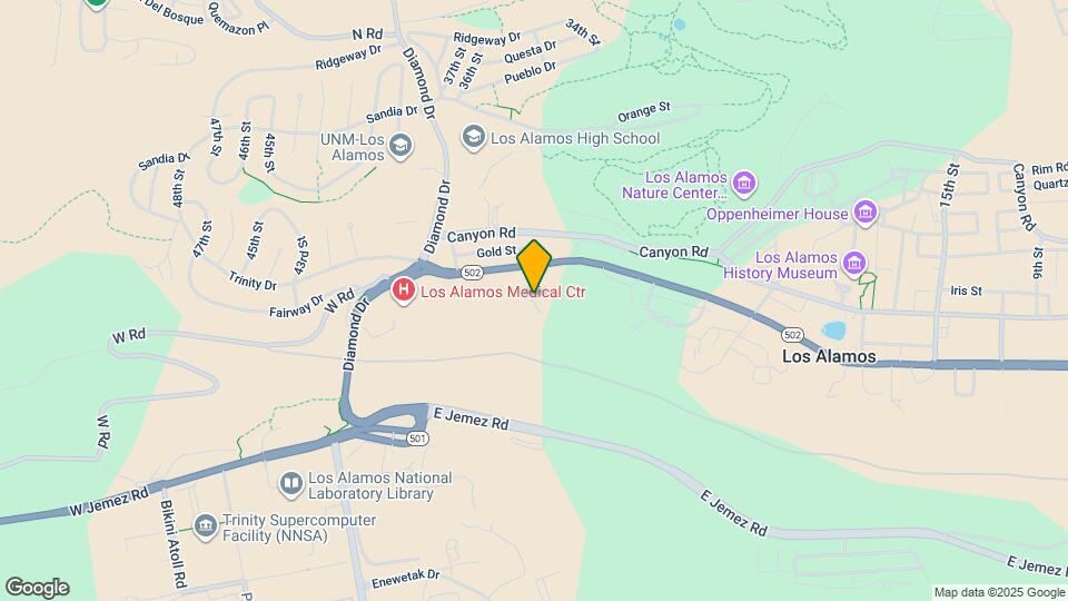 The Hill Map and Location Details